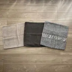 無印良品 MUJI クッションカバー 3点セット②
