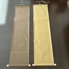未使用　色紙用掛軸2セット