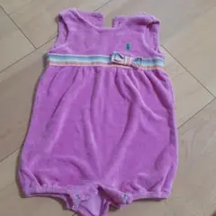 子供服 70サイズ RALPH LAUREN ロンパース ビビッドピンク
