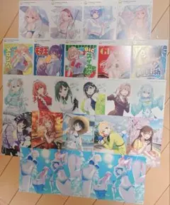 特典カッコウの許嫁甘神さんちの縁結び女神のカフェテラスイラストカードポストカード