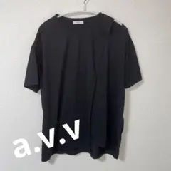 a.v.v アシンメトリー デザイントップス Tシャツ