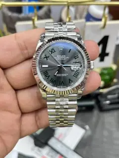 ROLEX Datejust 自動巻き 腕時計 グレー