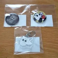 人類の半数がちいこになった くじクリフ　アクリルキーホルダー　缶バッジ　④