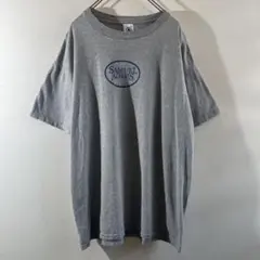 T-515 SAMUEL ADAMS プリント Tシャツ XL グレー