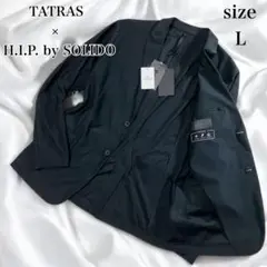 【タグ付未使用品】H.I.P by SOLIDO テーラードジャケット　ブラック