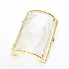 ラリック LALIQUE ブローチ 裸婦 クリスタルガラス ゴールド金具 2025年最新】ラリック ブローチの人気アイテム - メルカリ