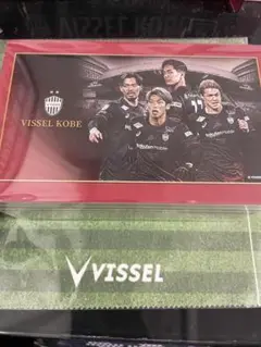 ヴィッセル神戸　アンリシャルパンティエ　コラボ缶　小物入れ　缶&カードセット
