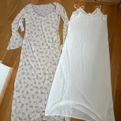 TOPSHOP　新品　シフォンロングワンピース