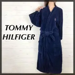 TOMMYHILFIGER トミーヒルフィガー 90s 刺繍ロゴ ガウンコート