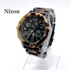 ✨美品✨　Nixon 42-20 ベッコウ柄　クロノグラフ　水原希子　窪塚洋介