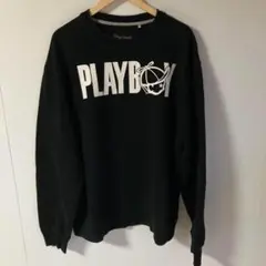 ◯Play Cloths x PLAYBOY ブラック トレーナー 長袖