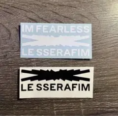 LESSERAFIM ステッカー