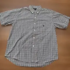Ralph Lauren 半袖チェックシャツ L