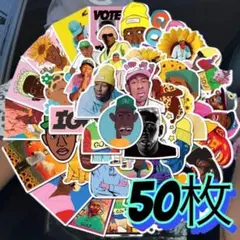 50枚　タイラーザクリエーター　歌手　ラッパー　ステッカー