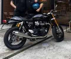 TRIUMPH スラクストン 1200/R 純正オプション シート 絶版希少 TRIUMPH スラクストン 1200/R 純正オプション シート 絶版希少