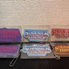 ストレンジャーシングスポップアップストア購入特典 アクリルキーホルダー6個セット