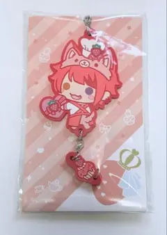 ストロベリーキャラクターアクリルストラップ
