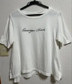 GEORGES RECH【コットン100％】ロゴTシャツXS