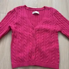 HOLLISTER ピンク カーディガン XS