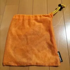 ユニフレーム　メッシュ収納袋 オレンジ