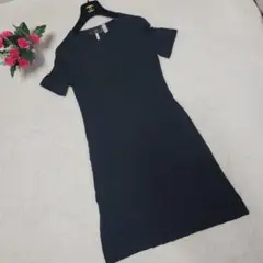 FENDI シンプル裾ロゴ入り Tシャツ ワンピース ドレス チュニック