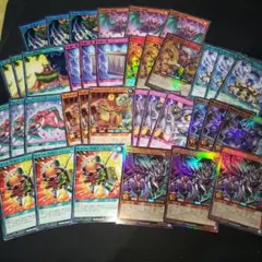 真紅眼の冥飛竜 デッキパーツ 新規 パーツ セット 遊戯王 ラッシュデ