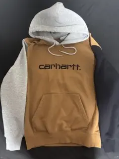 carhartt カラーブロックパーカー S