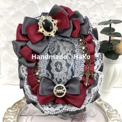 No.318♡硬質カードケースデコ　レースデコ　トレカケース 痛ロゼット