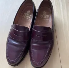 Crockett & Jones ボストン　バーガンディ　8E