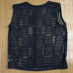 スタイルミキサー★黒★2WAYブロックメッシュタンク