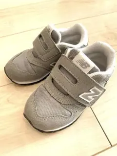 New Balance 373、ベルトタイプ 14cm グレー