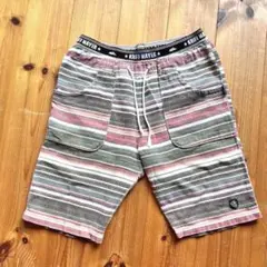 KRIFF MAYER クリフメイヤー　ストライプショートパンツ　メンズMサイズ