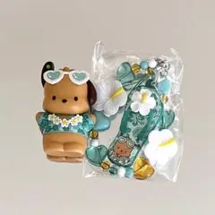 トコナツバケーション ポチャッコ　シークレット マスコット ストラップ セット