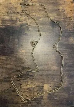 サージカルステンレス ネックレス 80cm
