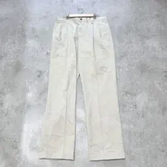 s2977 エディバウアー スラックス オフィス シンプル 34 センタープレス