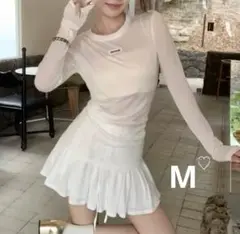 【現品のみ❣️】　miumiu シアートップス Mサイズ