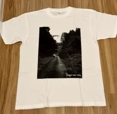 美魔女の森　 モノクロ写真　Tシャツ　L