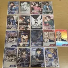名探偵コナンカードゲーム　信義の絆　セット　スリーブ付きSR×7 RP×3
