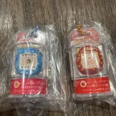 たまごっち　おかしなたまごボーロっち2 りんごレッド　みずいろ