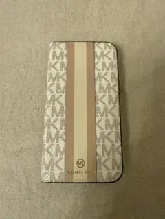 MICHAEL KORS マイケルコース 手帳型ケース ベージュ系