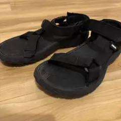 Teva ブラック スポーツサンダル