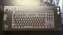 新品未使用 Logicool GPRO TKL RAPID JP BLACK