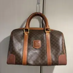 CELINE セリーヌ ボストンバッグ マカダム ヴィンテージ 美品 トリオンフ