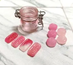 ⑥フェイクスイーツ ミニチュア クッキー ハンドメイド キャニスター