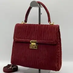 【美品】seal アザラシ 海豹 シールスキン ハンドバッグ ショルダーバッグ