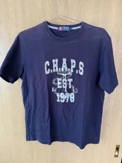 CHAPS Tシャツ L ダークネイビー EST1978
