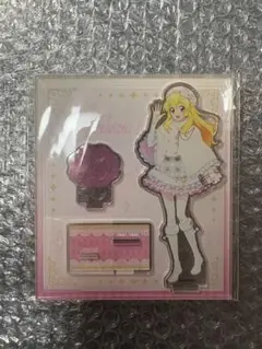 アイカツ 星宮いちご アクリルスタンド TSUTAYA ホワイトポンチョ