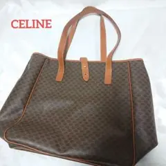 CELINE マカダム柄 トートバッグ ヴィンテージ