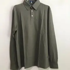 38461　訳あり　Maker'sShirt　鎌倉シャツ　長袖　カーキ　L