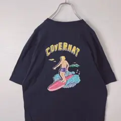 COVERNAT バックプリント　半袖　Tシャツ　韓国　古着　メンズ